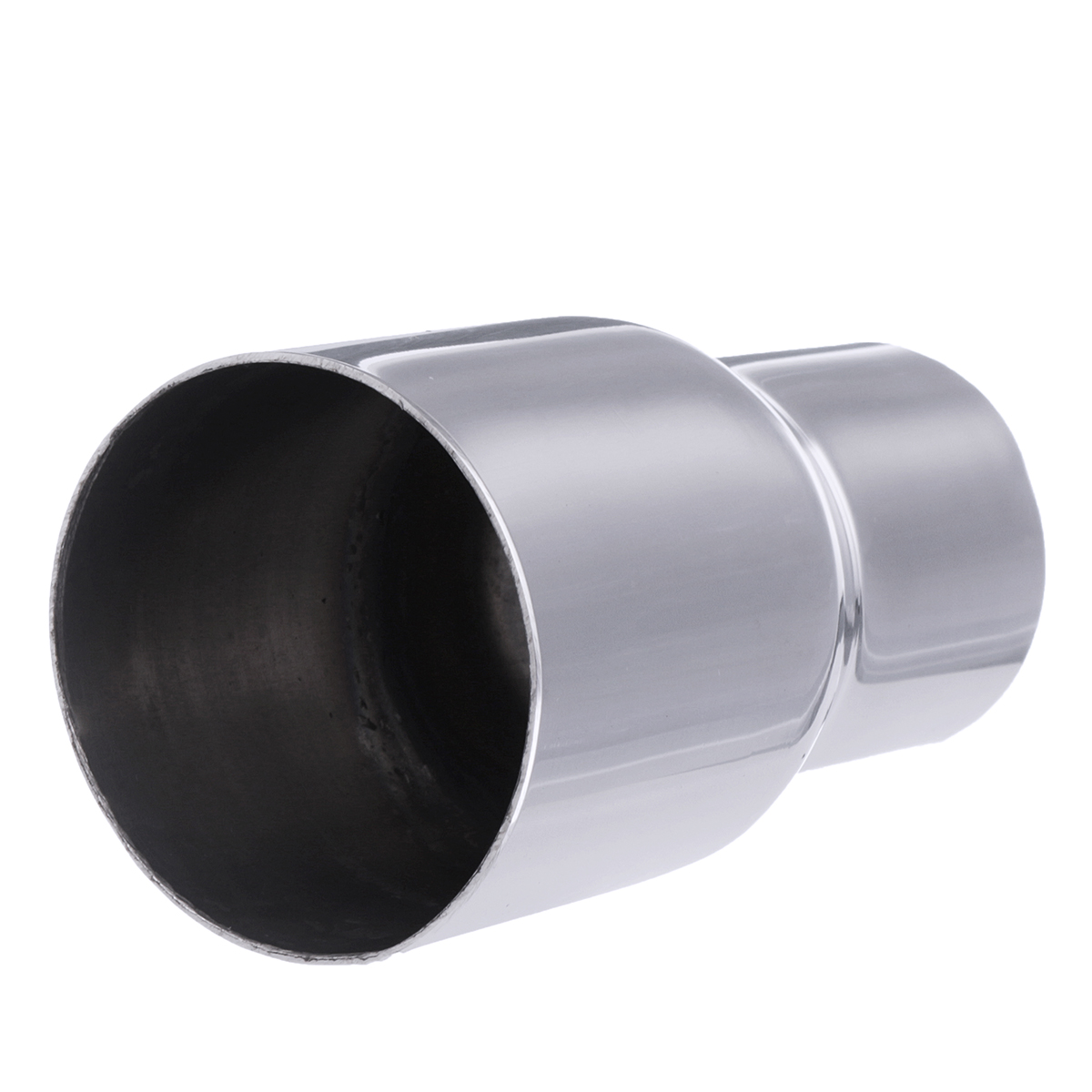Adaptateur Réducteur Tuyau D'Échappement Acier Inoxydable 51mm Vers 48mm - Universel Voiture/Moto