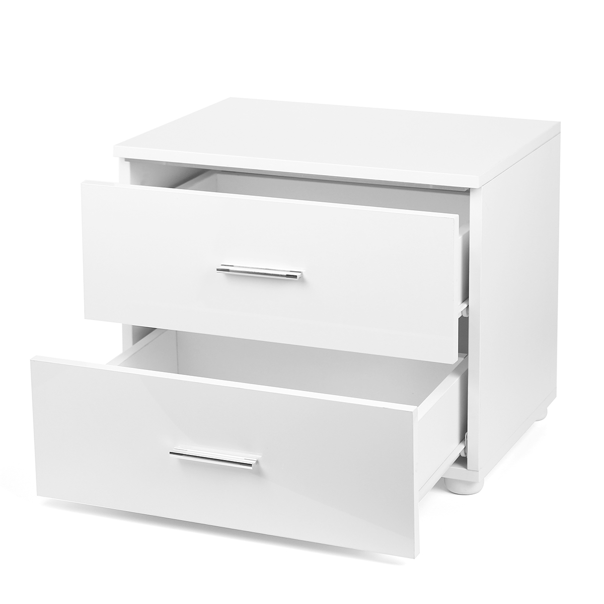 LED nightstand w/2 drawers - Hanson & Monroe