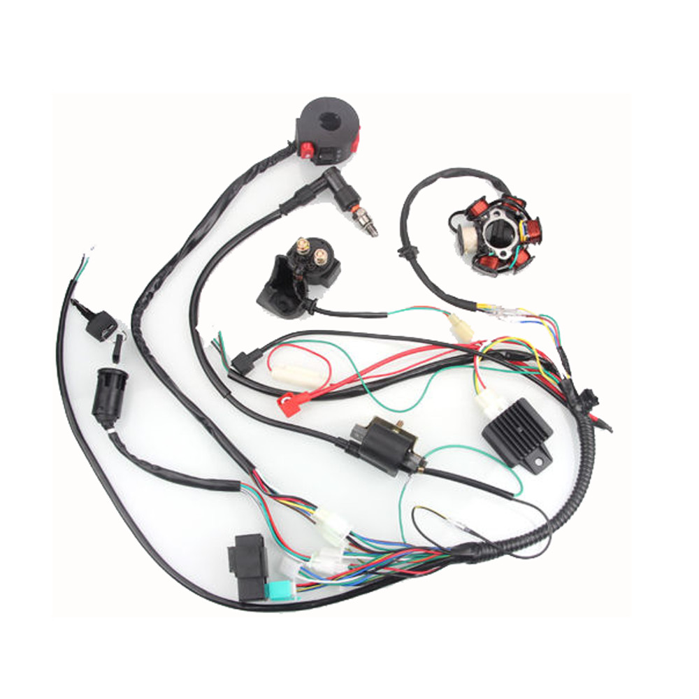 Faisceau de câblage électrique complet POUR ATV QUAD 150//200 250CC Stator CDI1