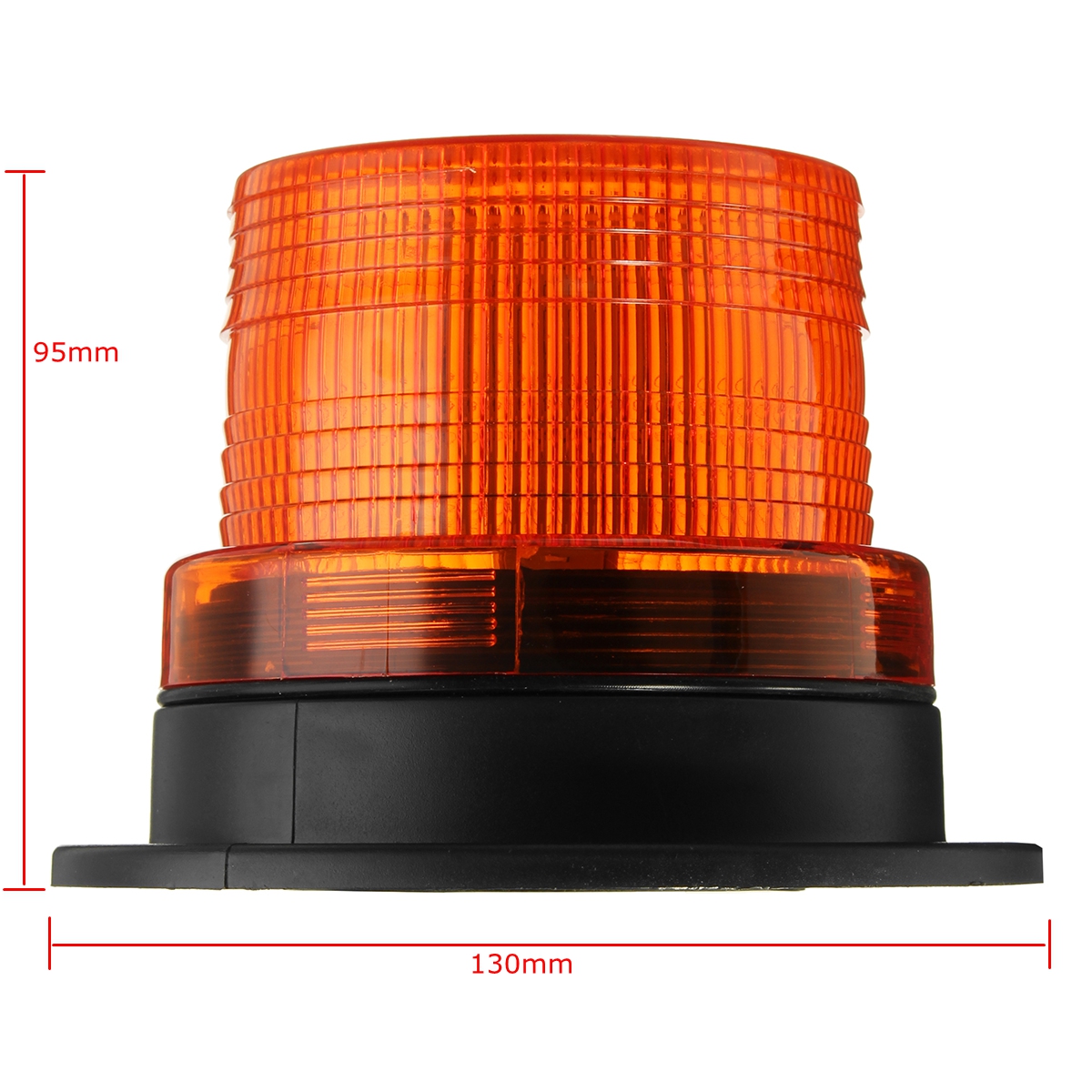 Upgrade Red Blue Clignotant LED solaire d'urgence pour voiture Bus