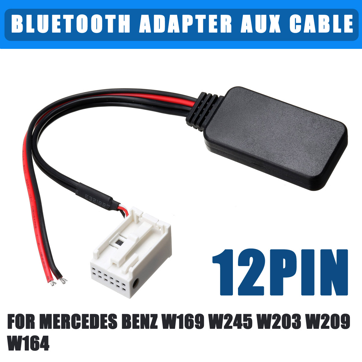 Bluetooth Adaptateur AUX In Amplificateur bruit filtre pour Mercedes Audio 20 APS 50