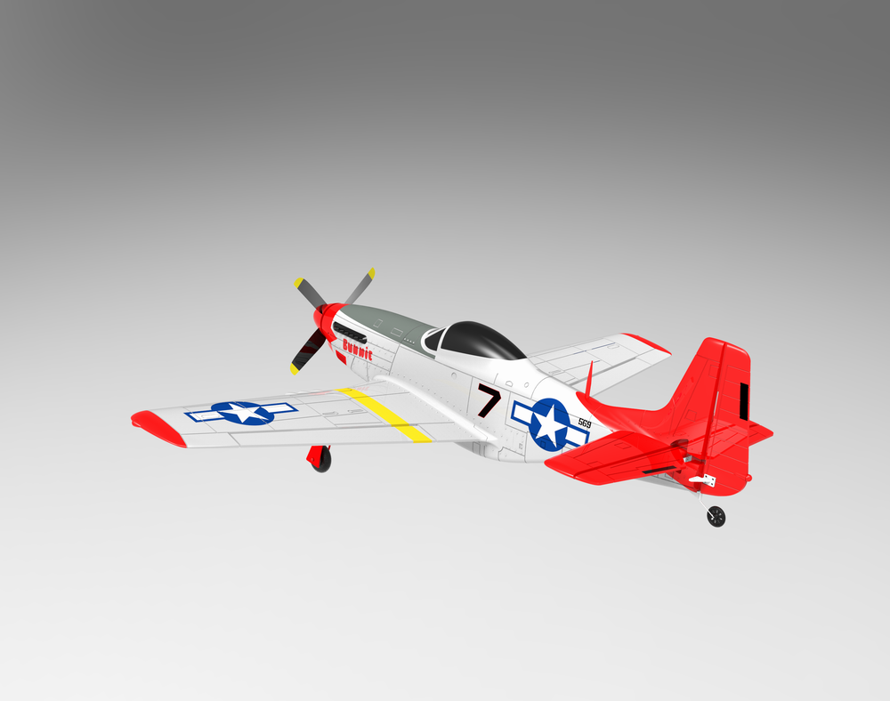 RC Quadcopter With 2.4GHz 6-Axis Gyro Easy To Fly 768-1 RTF Plane For Beginners 