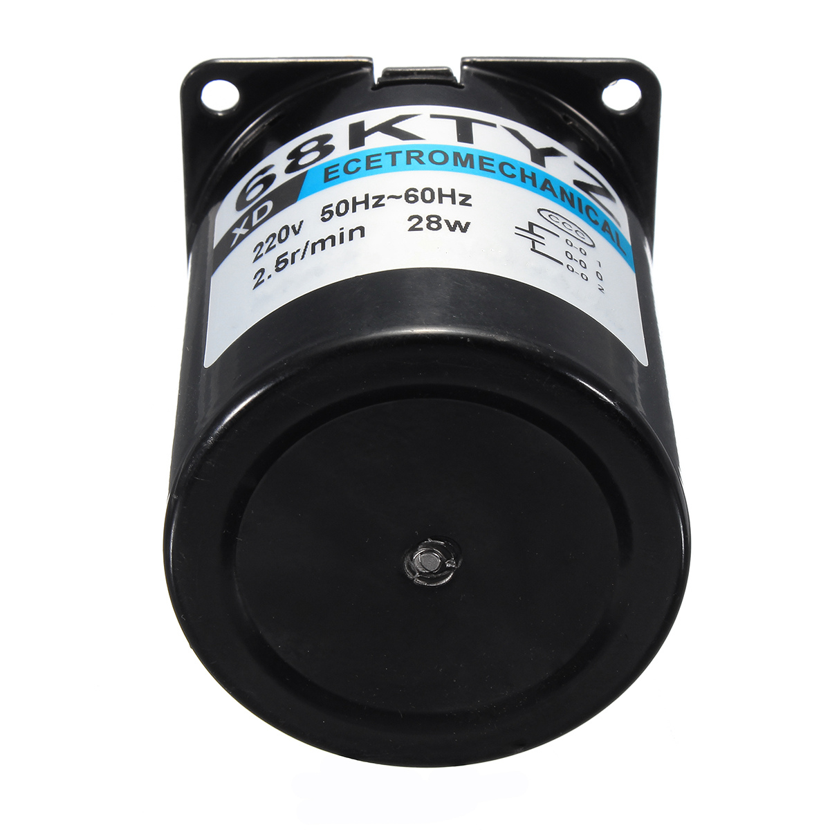 CHANCS 50KTYZ AC 220V motor/éducteur 10RPM CW//CCW Controlable 6W Puissance Torque 7.5Kg.cm Uple /élev/é Aimant Permanent Moteur Synchrone