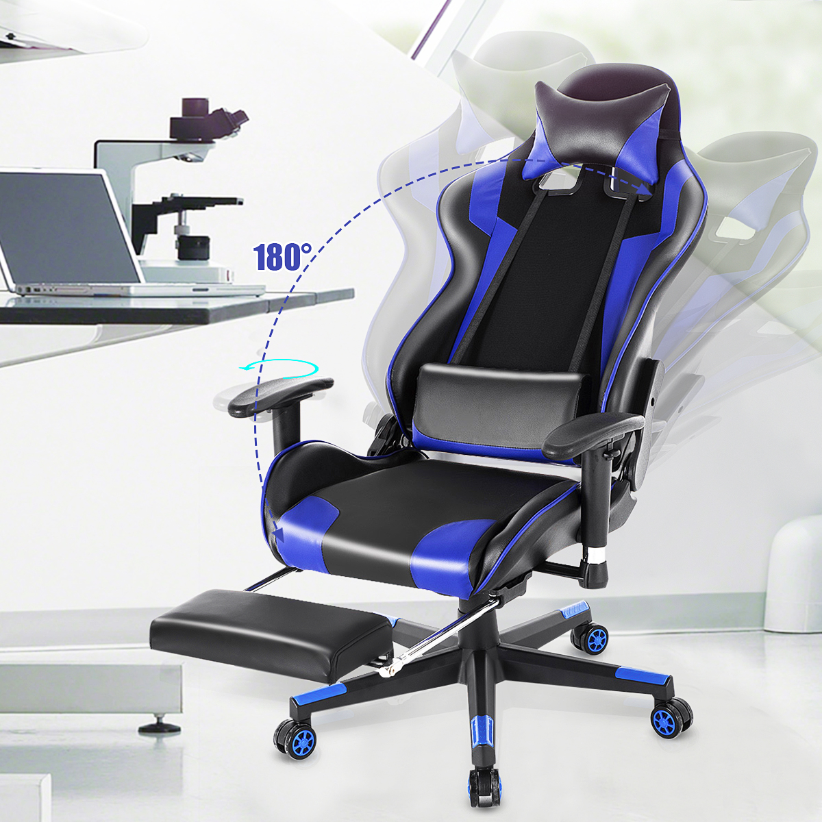 insma gaming chair assembly