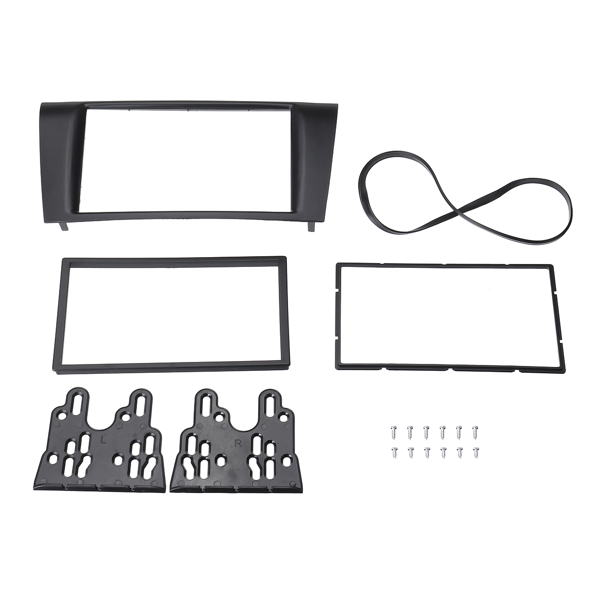 Pour Mazda 2 DE Voiture Radio Ouverture Installation Cadre Double DIN 2-din Noir