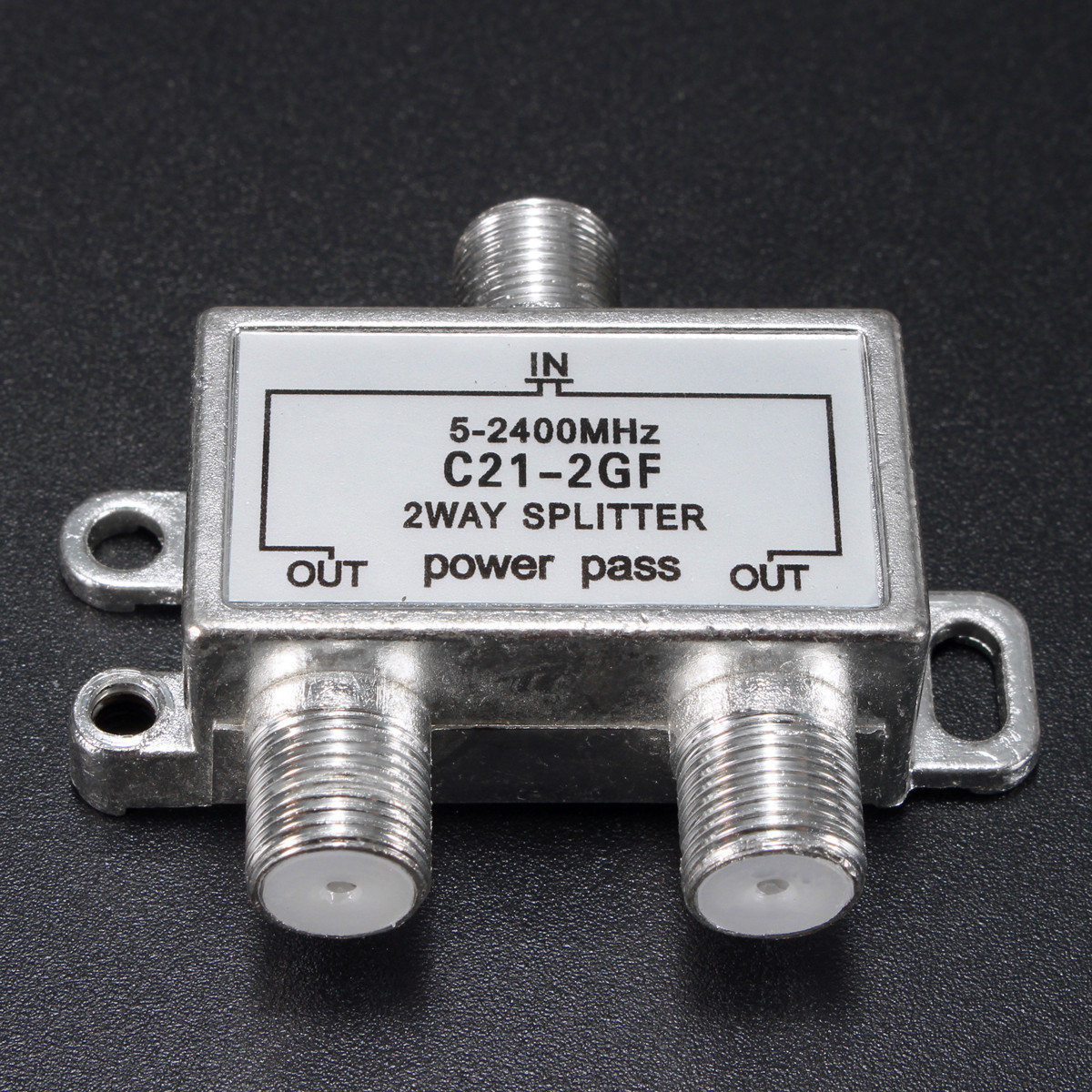 2Way TV Satellite Cable Splitter for Sky Virgin Media etc 52400MHZ 53x45x14mm eBay