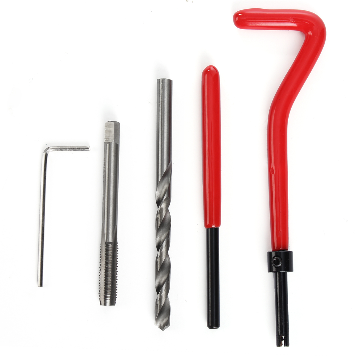 Kit Réparation Filetage M6 X 1.0 Mm - 25 Inserts Acier + Outils - Pour Métal