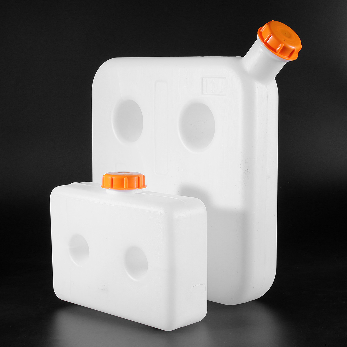 Réservoir Chauffage Stationnement KVSERT 5L - Plastique Blanc 2 Trous - Pour Camping-Car Et Véhicules