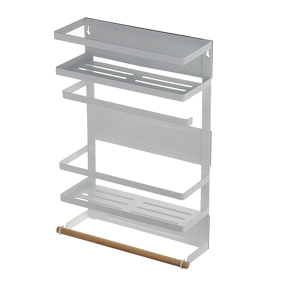 Étagère Magnétique Frigo ACEYOON - 2 Niveaux, Porte Sopalin, 10kg Charge | Rangement Cuisine Gain De Place