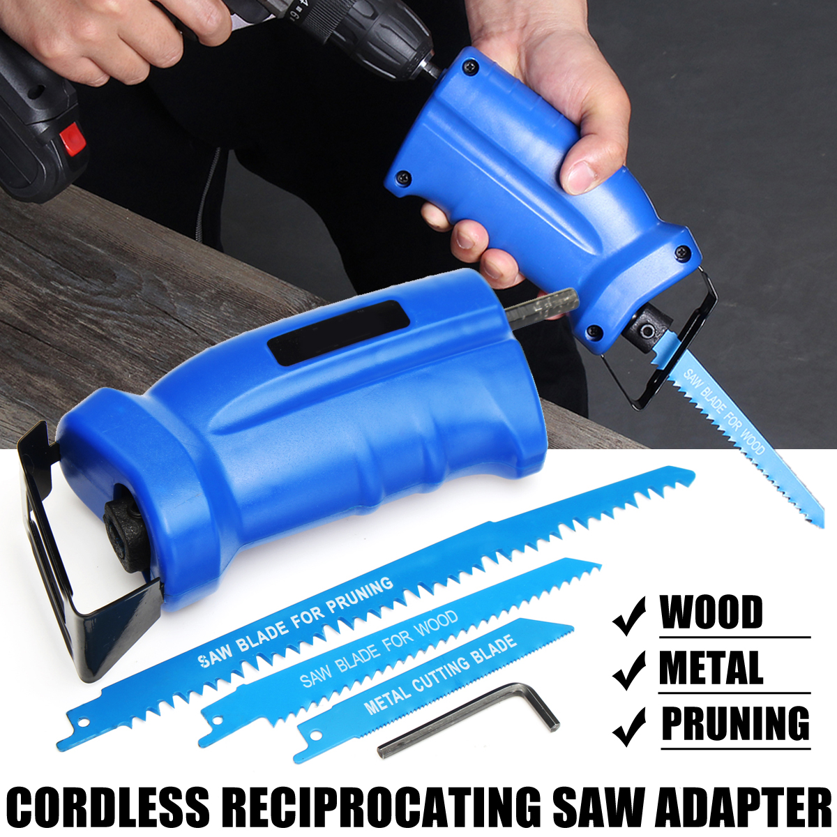 Prises Lames de Scie Bois Dur Interrupteurs Set pour Black /& Decker Pratique