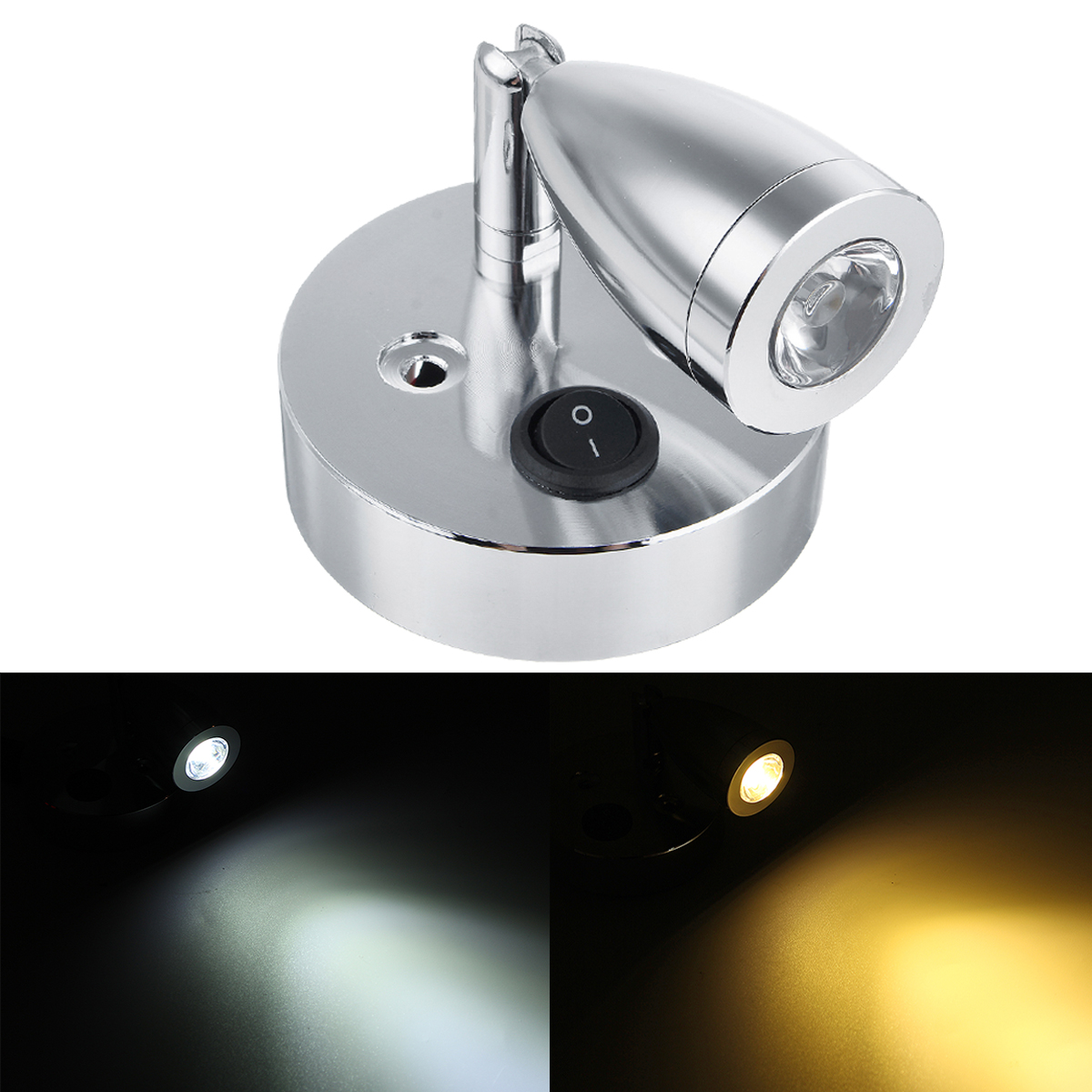 NEUFU LED Intérieure 1224V Lecture Spot Light Applique de Chevet Pour