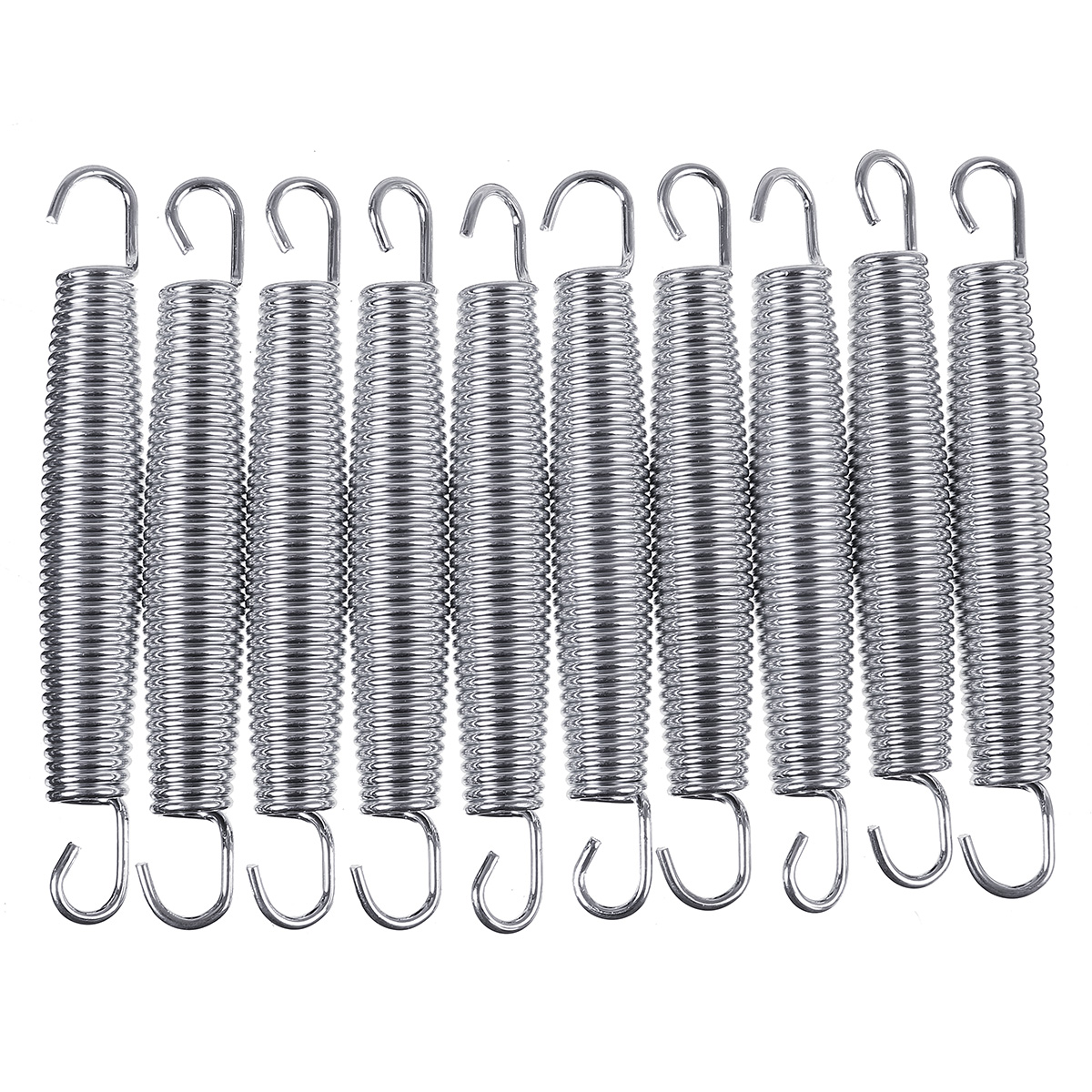 Lot De 20 Ressorts Galvanisés Pour Trampoline – Longueur 140 Mm, Crochet En T Inclus, Remplacement Facile
