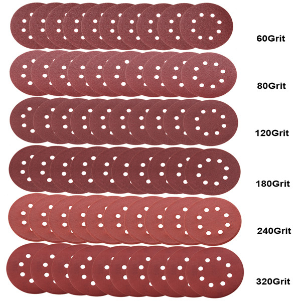 10 Disques Abrasifs Fibre De Résine 4" X 5/8" - Oxyde D'aluminium Grain 60 - Pour Meuleuse D'angle, Trou Central