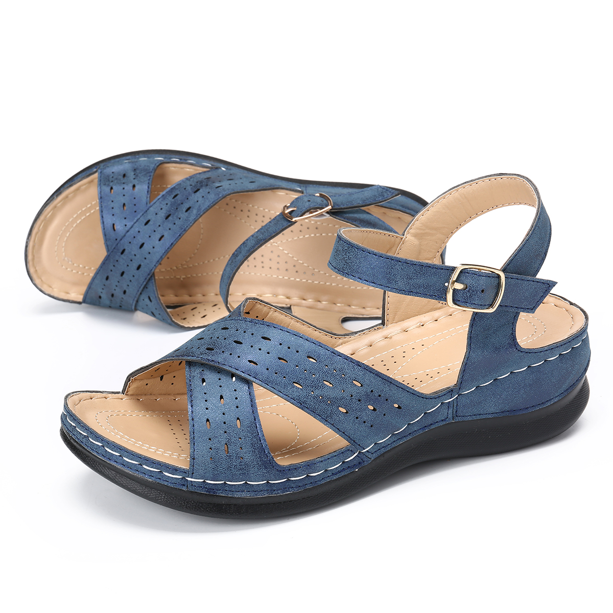 comfy wide fit sandals