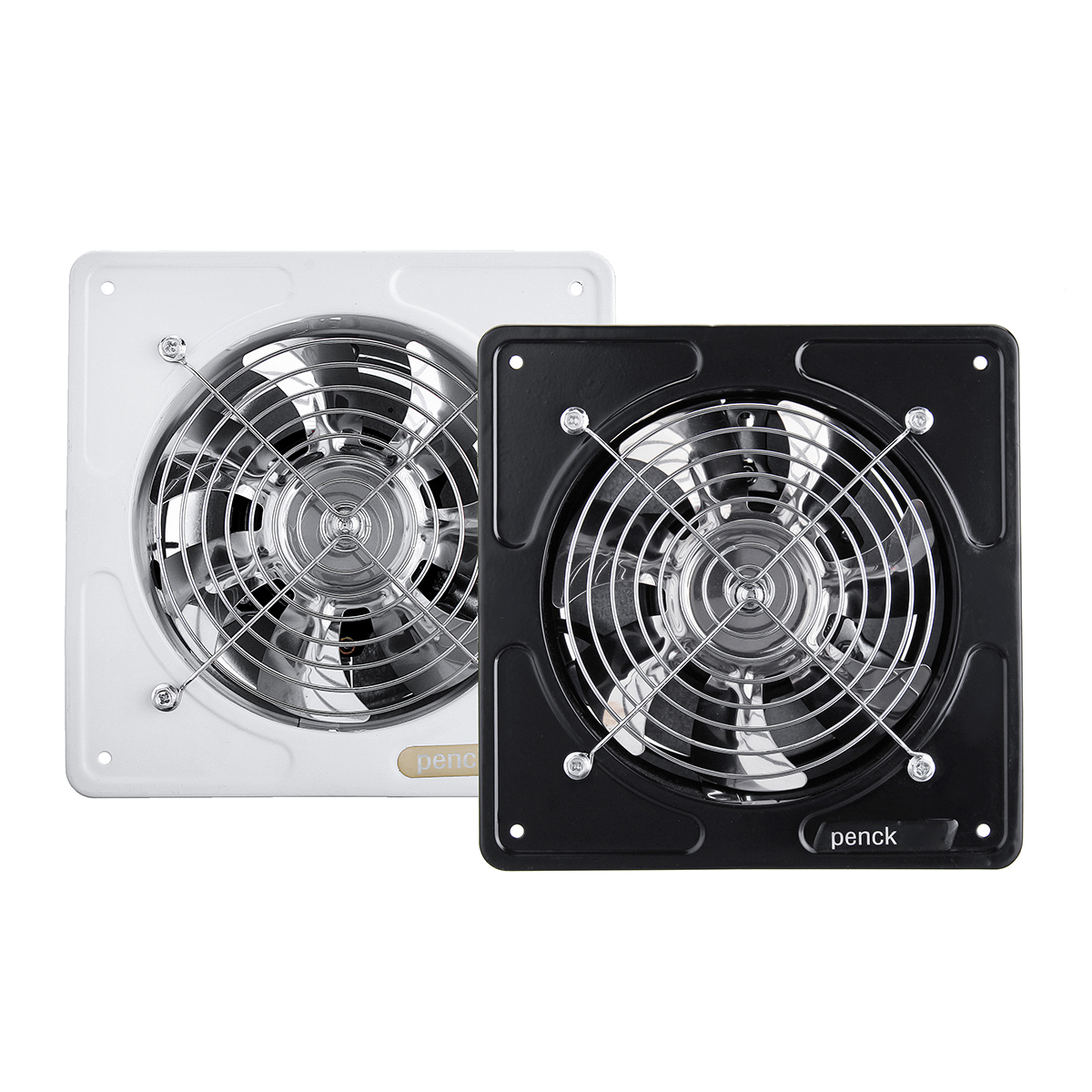 6 pouces Ventilation Ventilateur De Cuisine Fum/ée Ventilateur Maison Imperm/éable /À Leau /Énerg/étique Ventilation Ventilateurs Super Silent Fort /Échappement,Black
