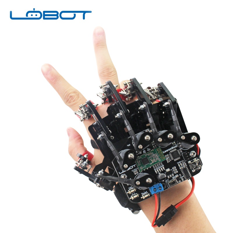 LOBOT Open Source Lead Motion Glove For RC Robot Controlling Compatible With