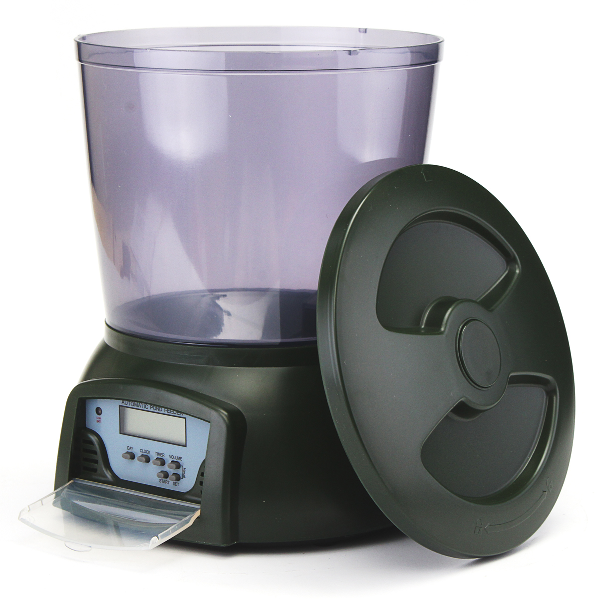 Comment Pirater Un Distributeur De Nourriture LCD 4.25 L Distributeur Automatique Nourriture Poisson Minuteur Étang