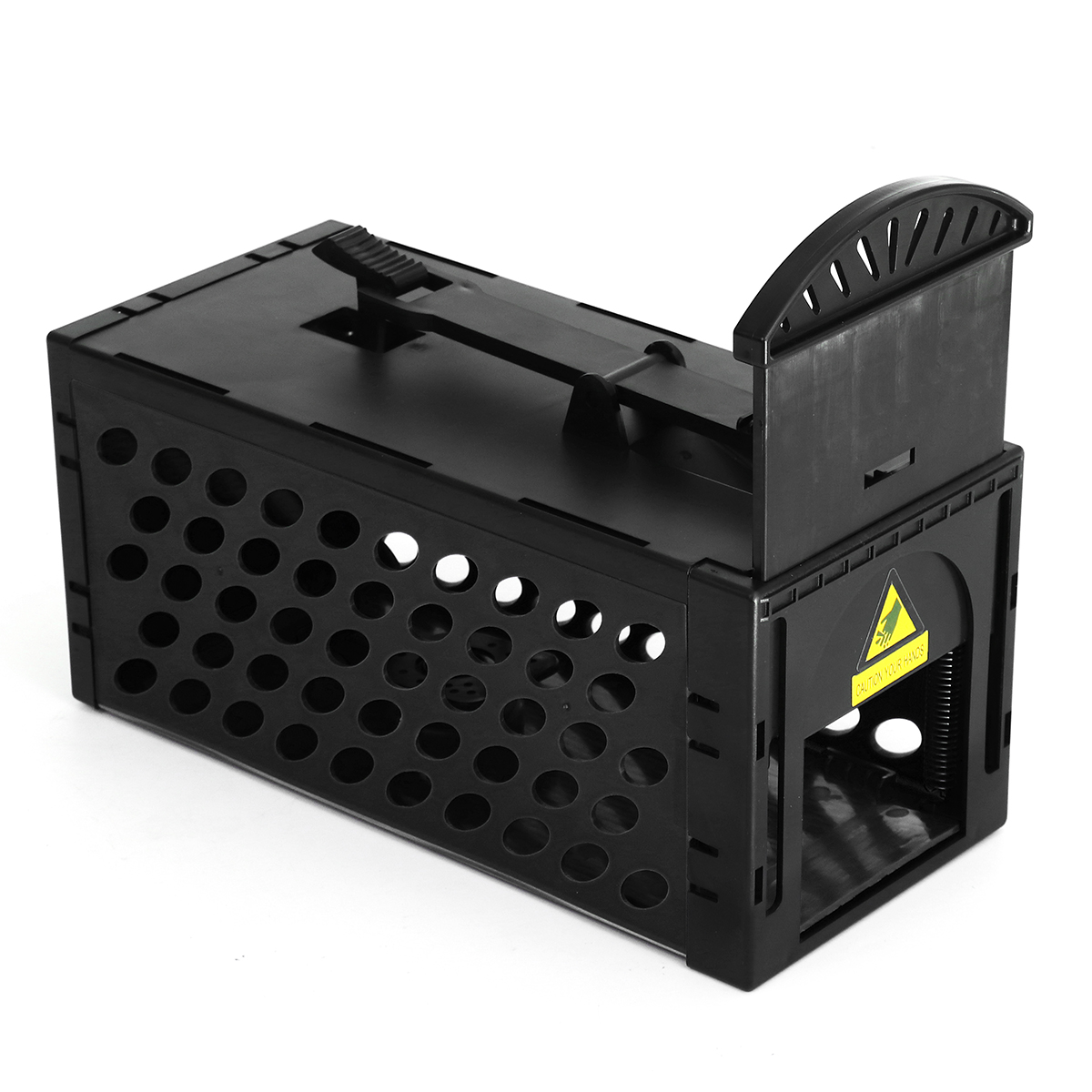 NEUFU Piège à Souris Rat Attrappe Rongeur Durable Stable en Plastique PP 24 X 11 X 14cm Noir