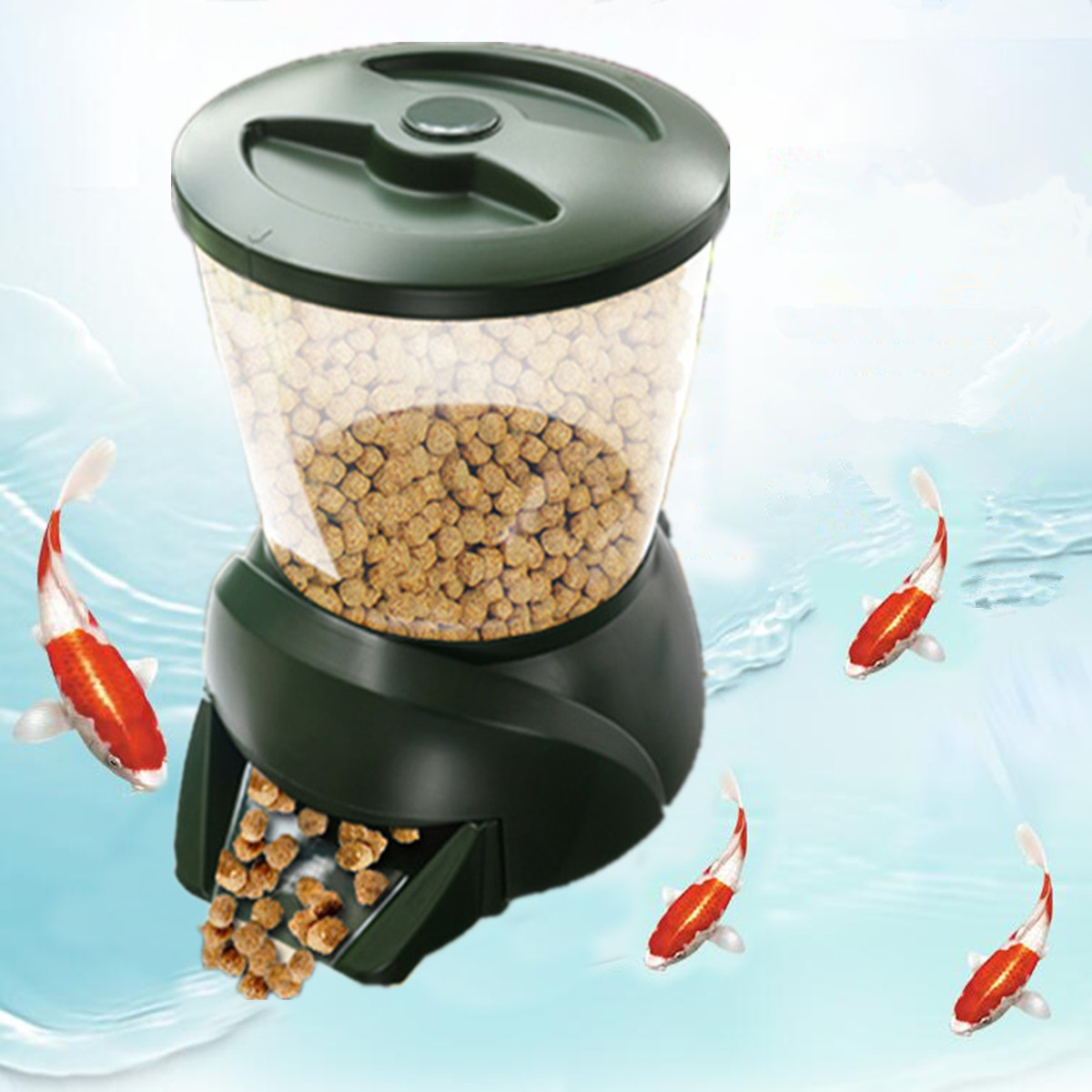 TEMPSA Distributeur Automatique Nourriture Pr Poissons LCD Numérique