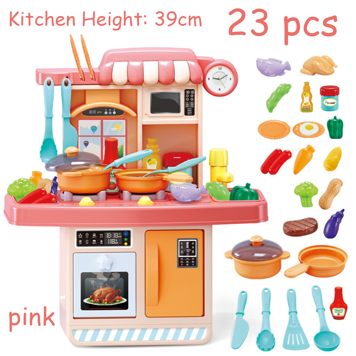 pretend play cooking set