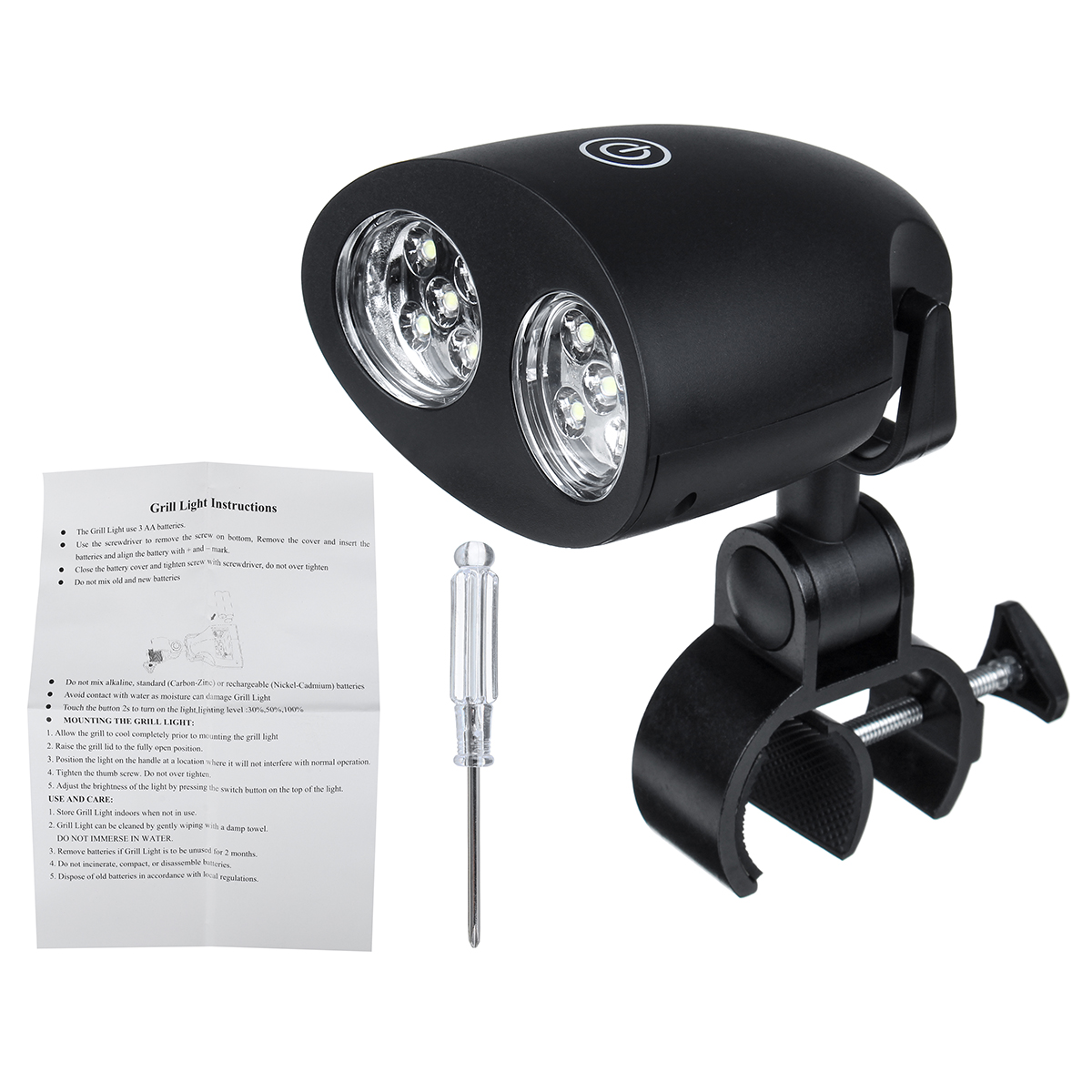 Pliable LED Lumiere Lampe Aimant Barbecue Travail Réparation BLEU