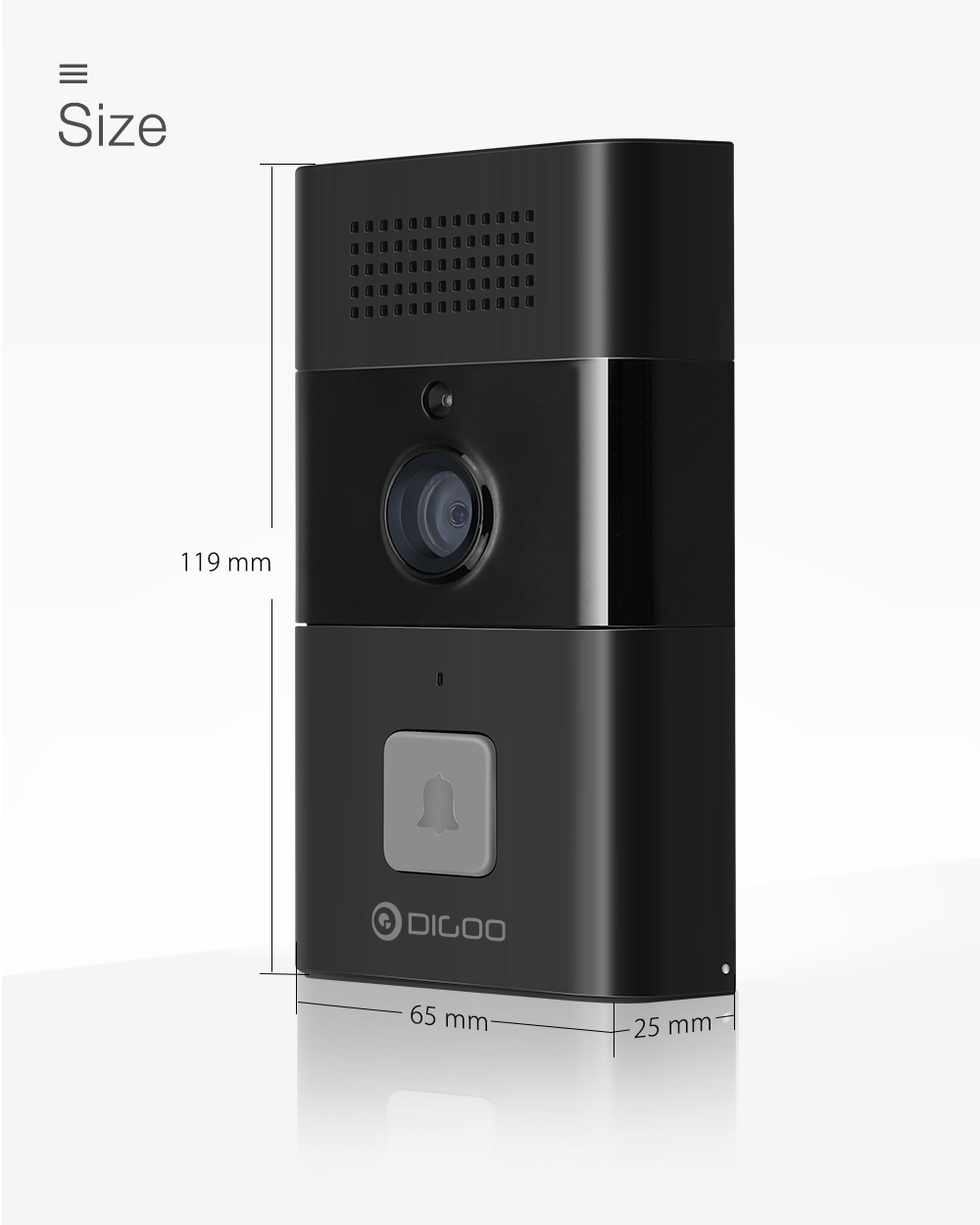 Digoo smart sale video doorbell app