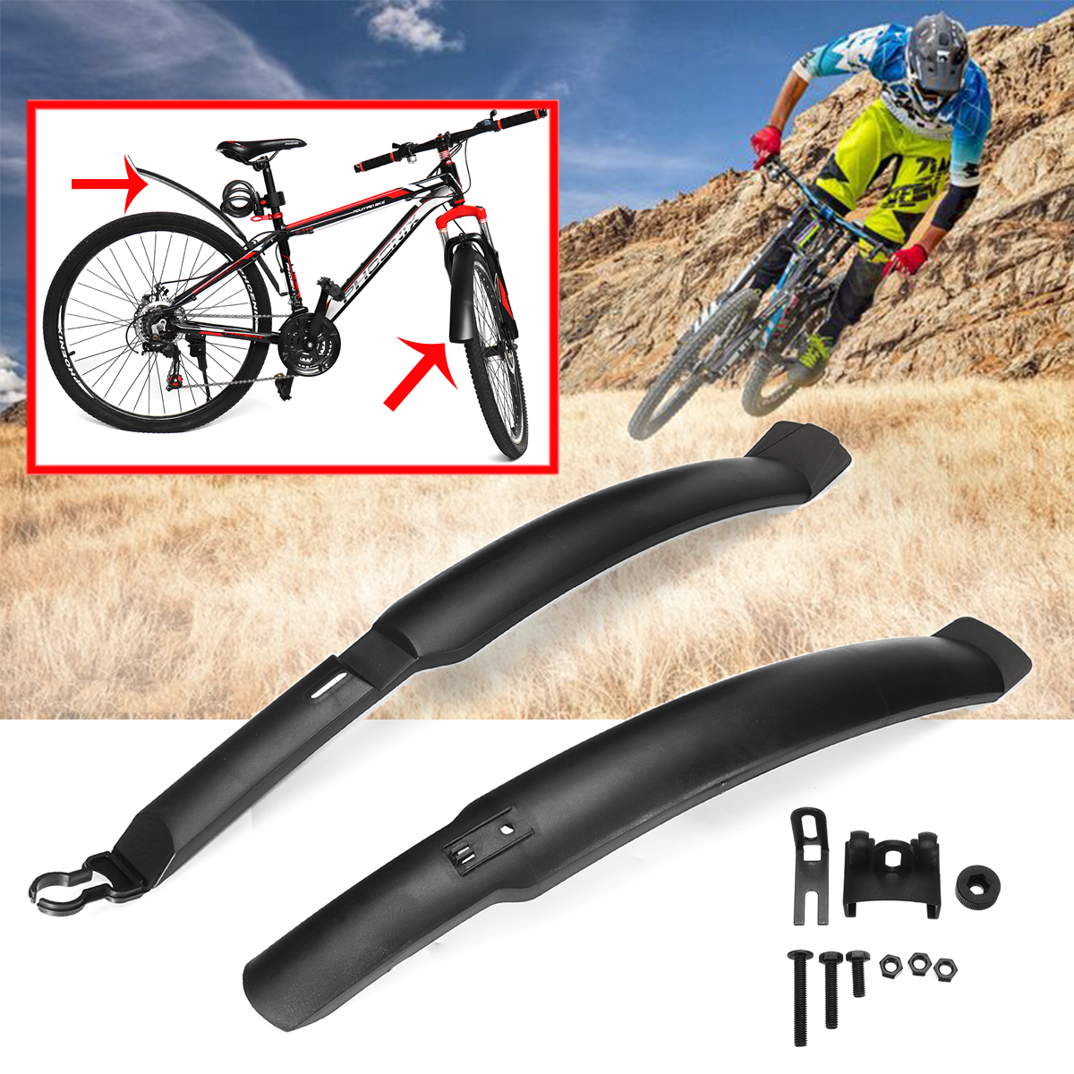 garde boue velo la bicyclette