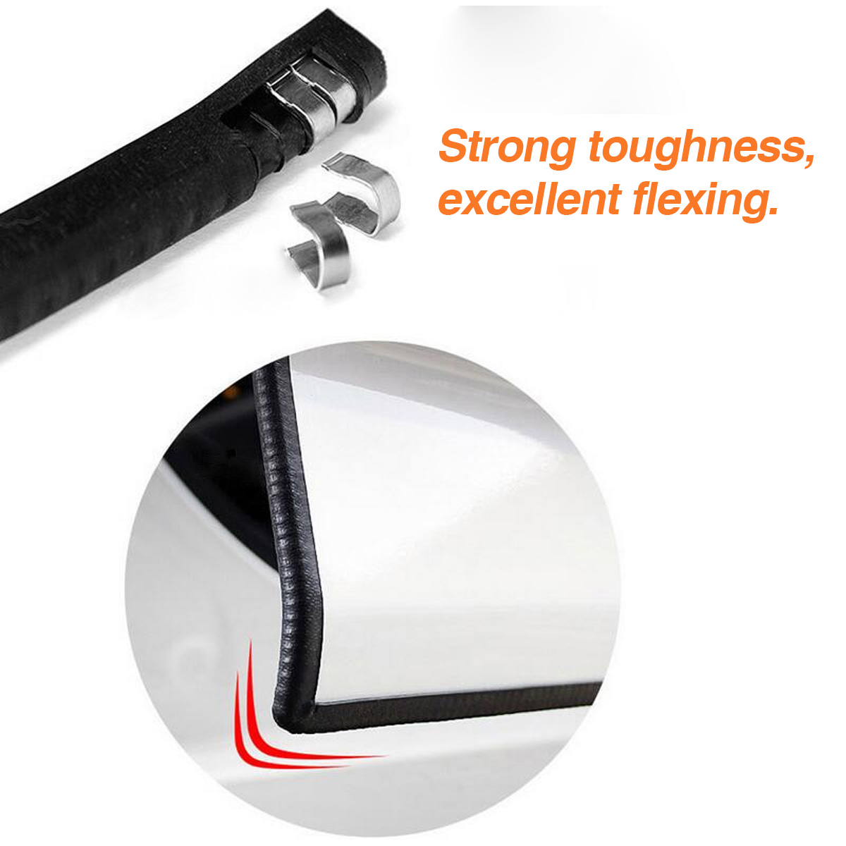 MATCC 13Ft Car Door Edge Guards U Shape