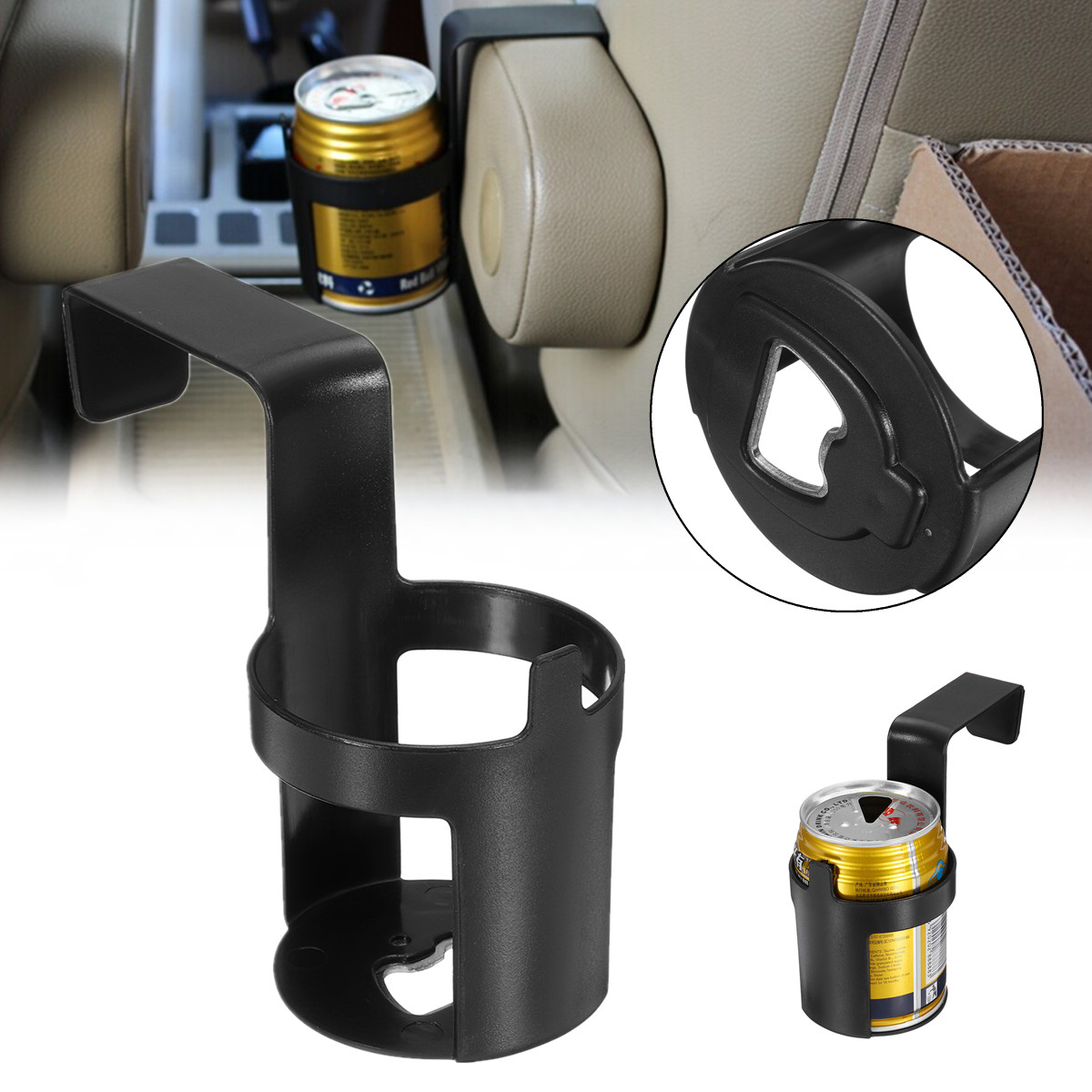 Porte-Gobelet Freneci Pour Voiture - Blanc - Fixation Universelle Pour Auto, Camion, Bateau
