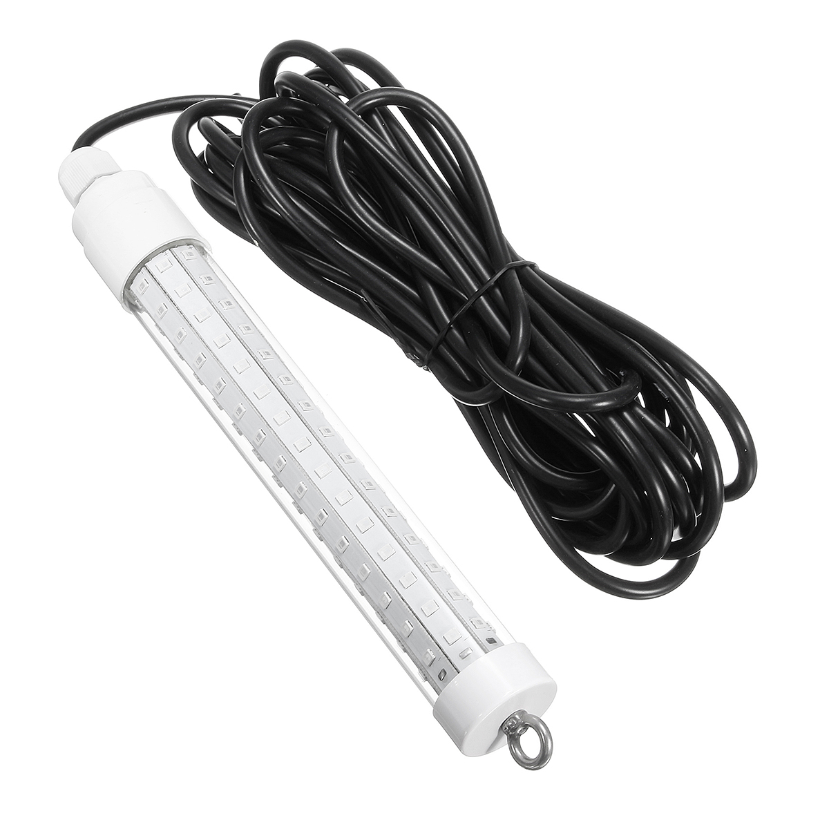 Lampe led de pêche sous-marine pour poissons, filet de couleur verte et