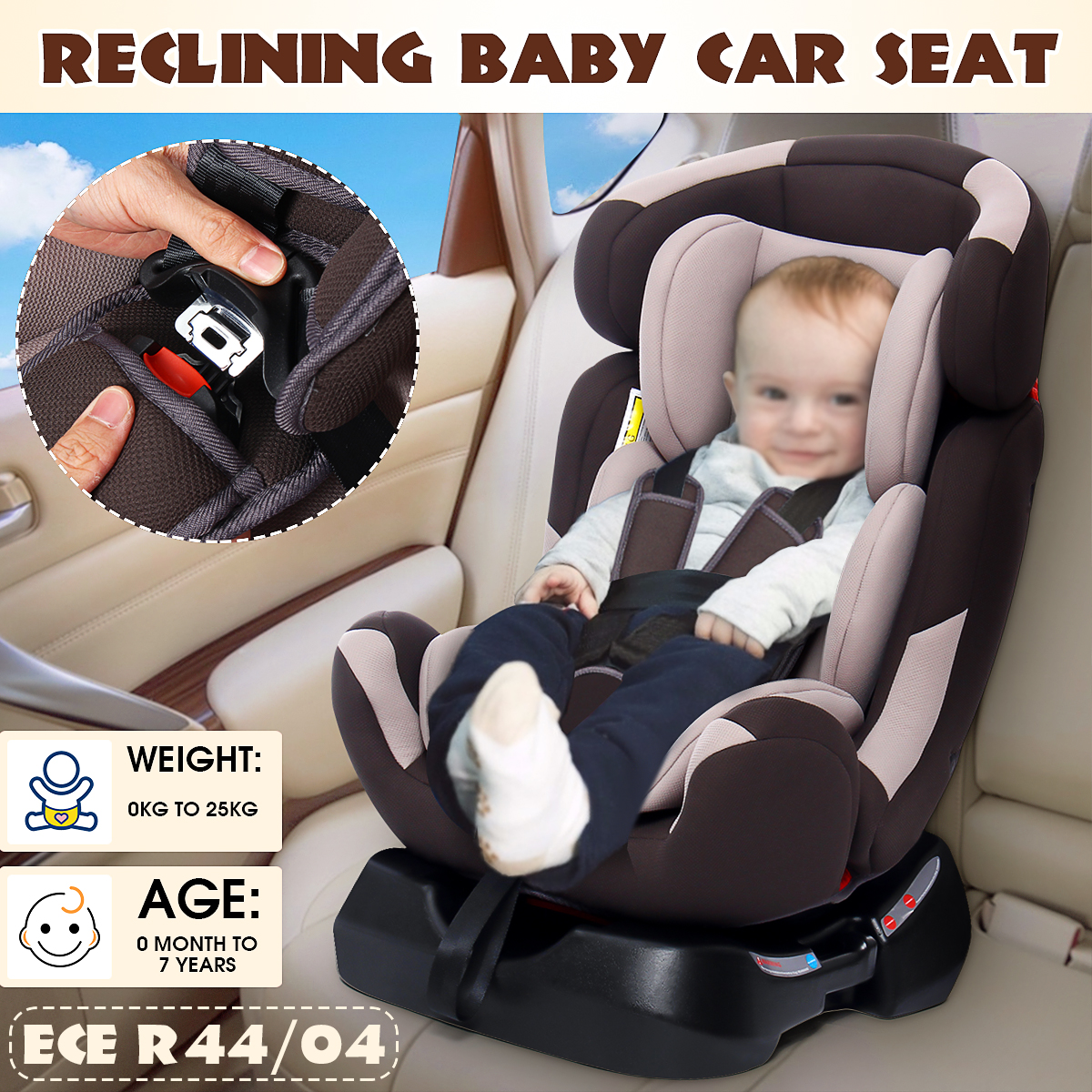 Neufu Comfort Siege Auto Et Rehausseur Bebe Groupe 0 1 2 De 0 A 25 Kg Brown Light Brown Achat Vente Siege Auto Neufu Gris Siege Auto Cdiscount