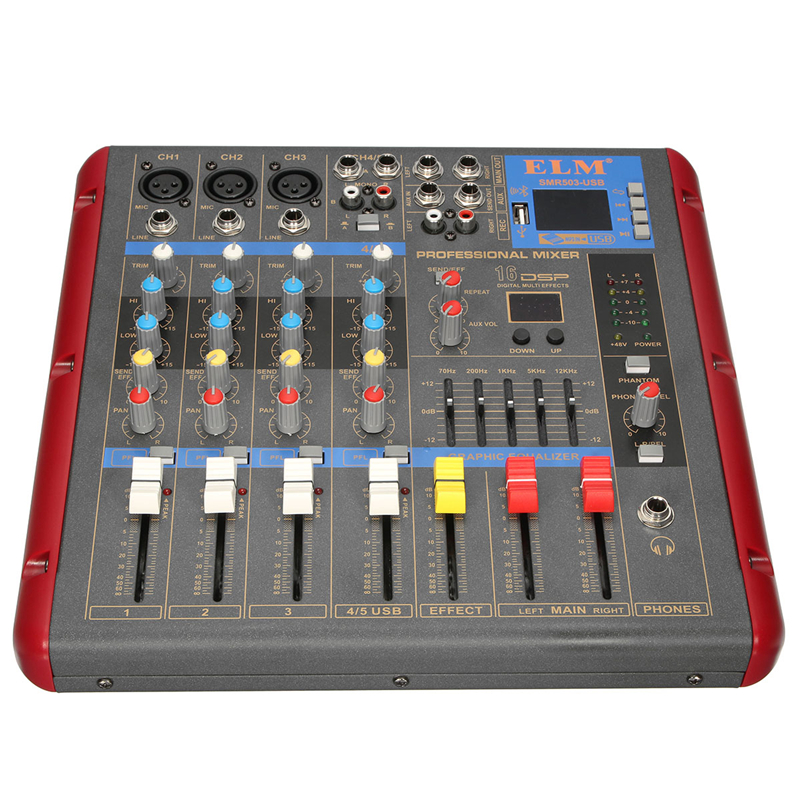 UNIVERSAL Professional LCD Digital Display 4 Channels Bluetooth