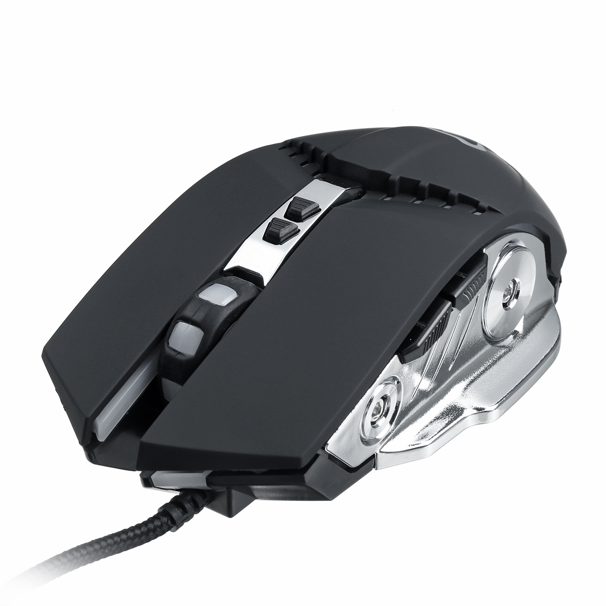 4PCS Clavier Game QWERTY Mécanique Rétroéclairé Souris Gamer 3200DPI