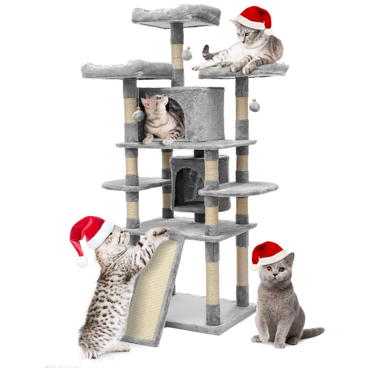 cat tree replacement toys