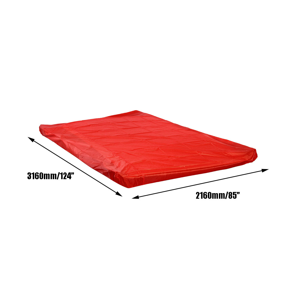 Housse De Table De Billard 260x135x82 Cm - Protection UV Anti-Poussière Oxford Imperméable Vert