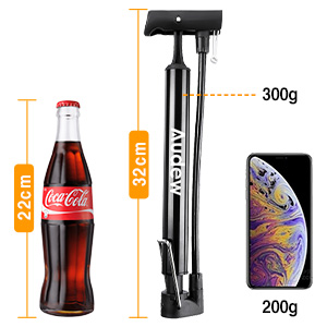 Audew 160 PSI Mini Bike Tyre Pump Audew 160 PSI Mini Bike Tyre Pump