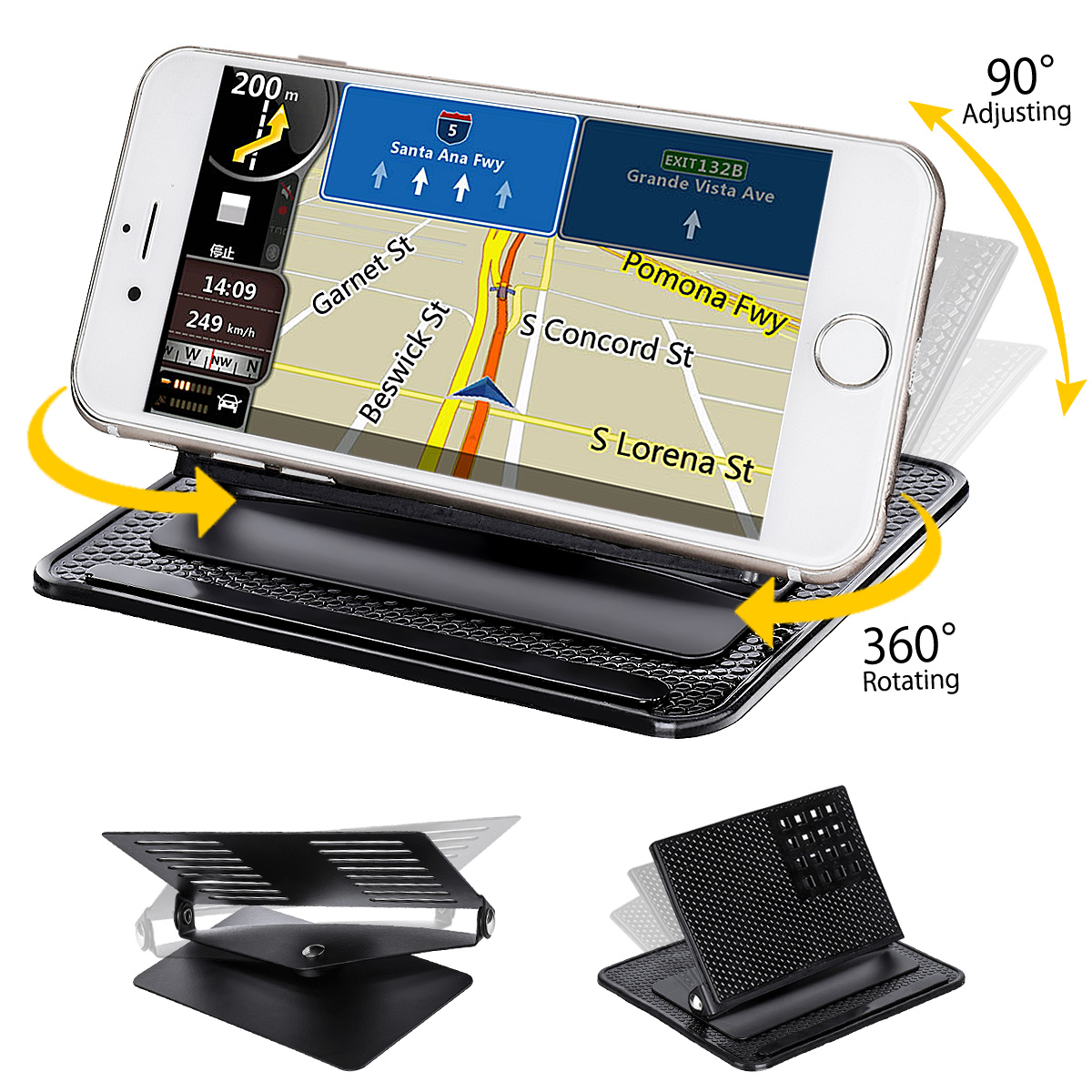 Audew Universal Car Dashboard Mount Holder Audew Universal Car Dashboard Mount Holder