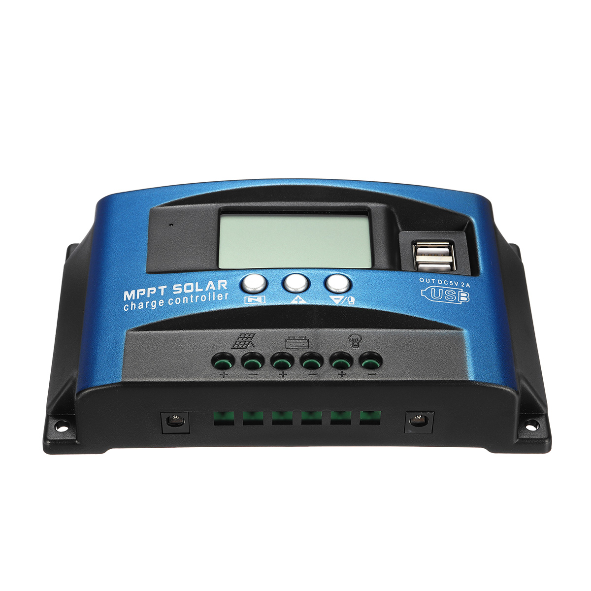 TEMPSA 30A MPPT Régulateur Contrôleur Pr Solaire Panneau Batterie 12-24V - Cdiscount Bricolage