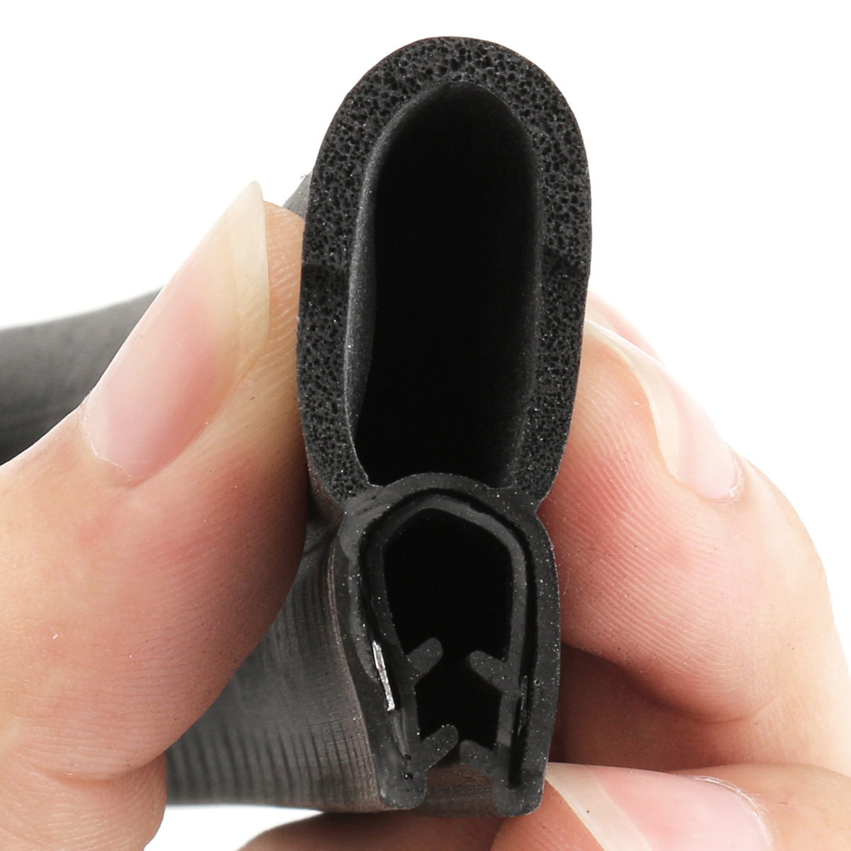 Generic Universal 3M Car Door Rubber Weather Seal Hollow Strip