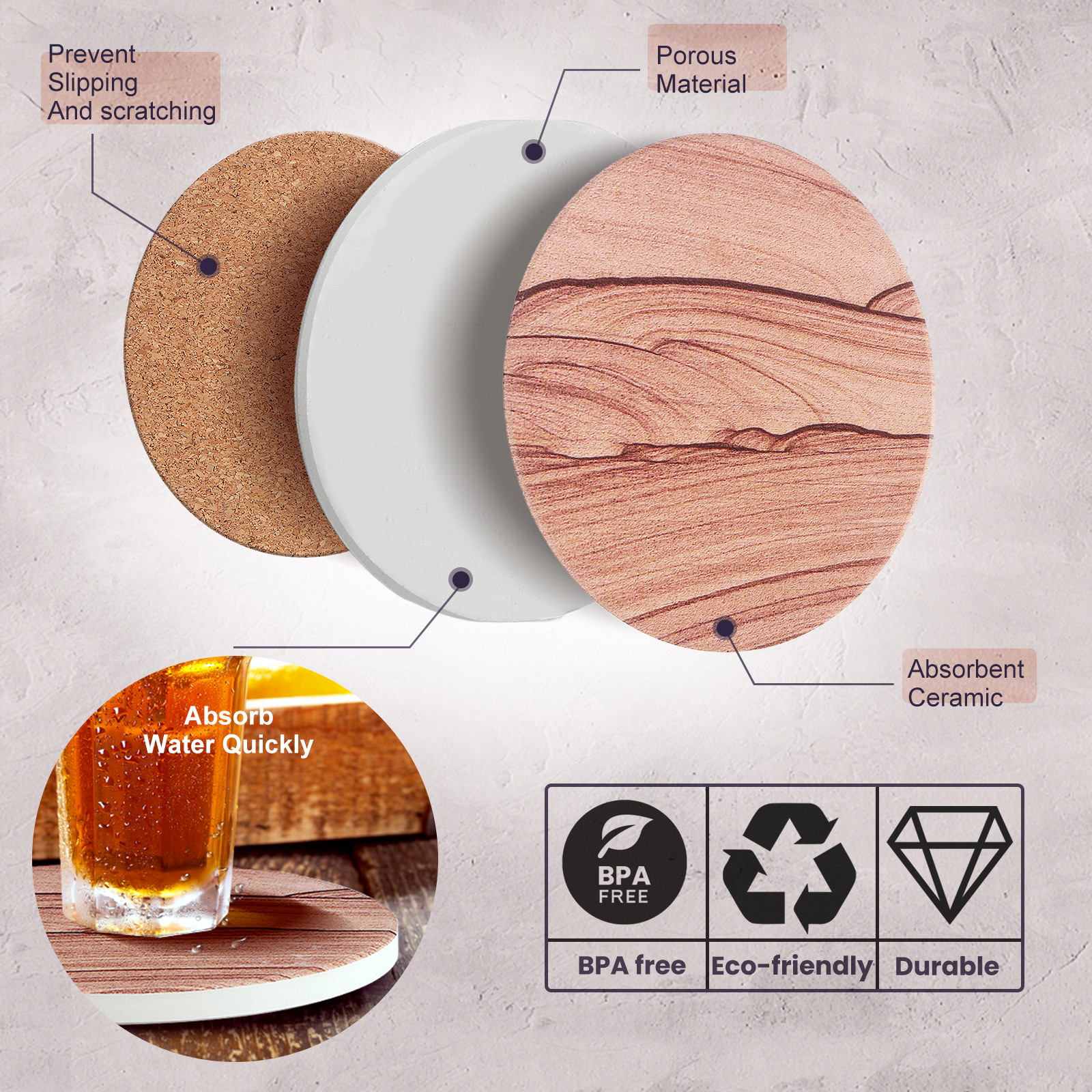does cork absorb water does cork absorb water