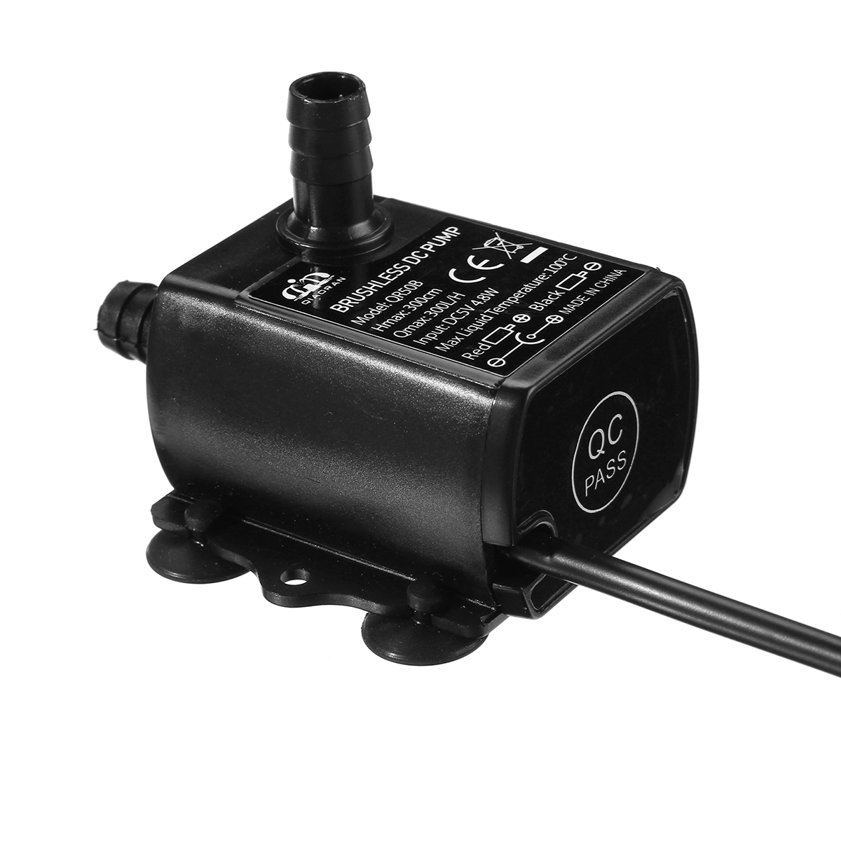 Mini Tauchpumpe Wasserpumpe Brunnen Bewässerung Aquarium Pumpe 5V 300L