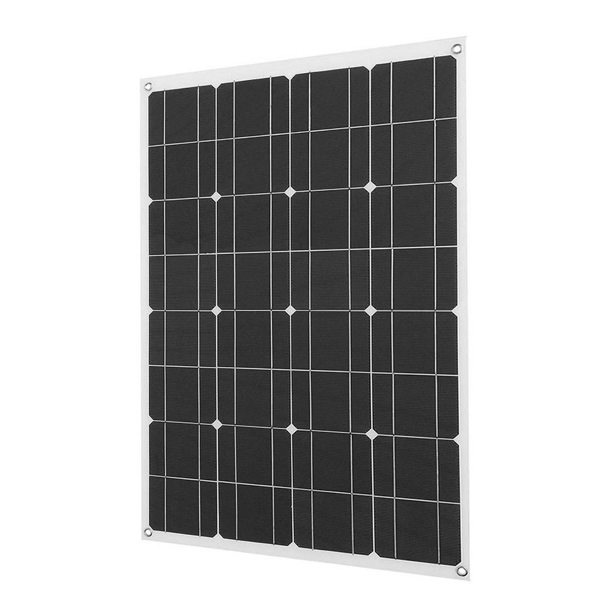 4 Images 1 Mot Satellite Panneau Solaire Elfeland 12V 80W Panneau Solaire Cellule énergie Batterie Module