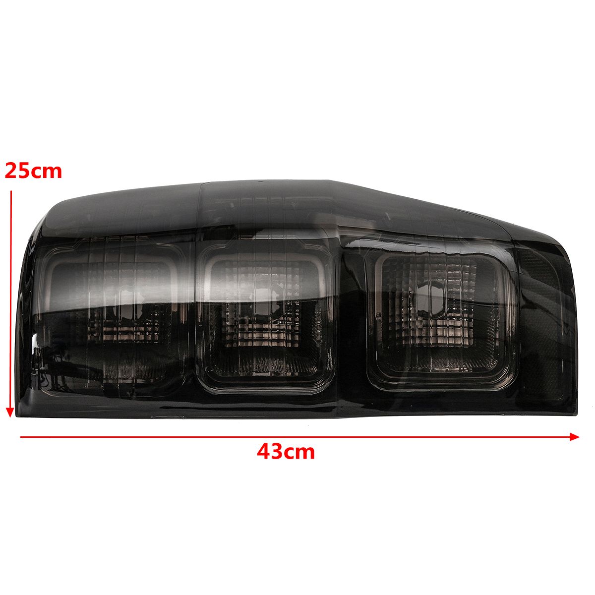 Couvercles Phares Feux Arrière Noir Mat Ford Ranger Wildtrak T6 MK2 - Protection