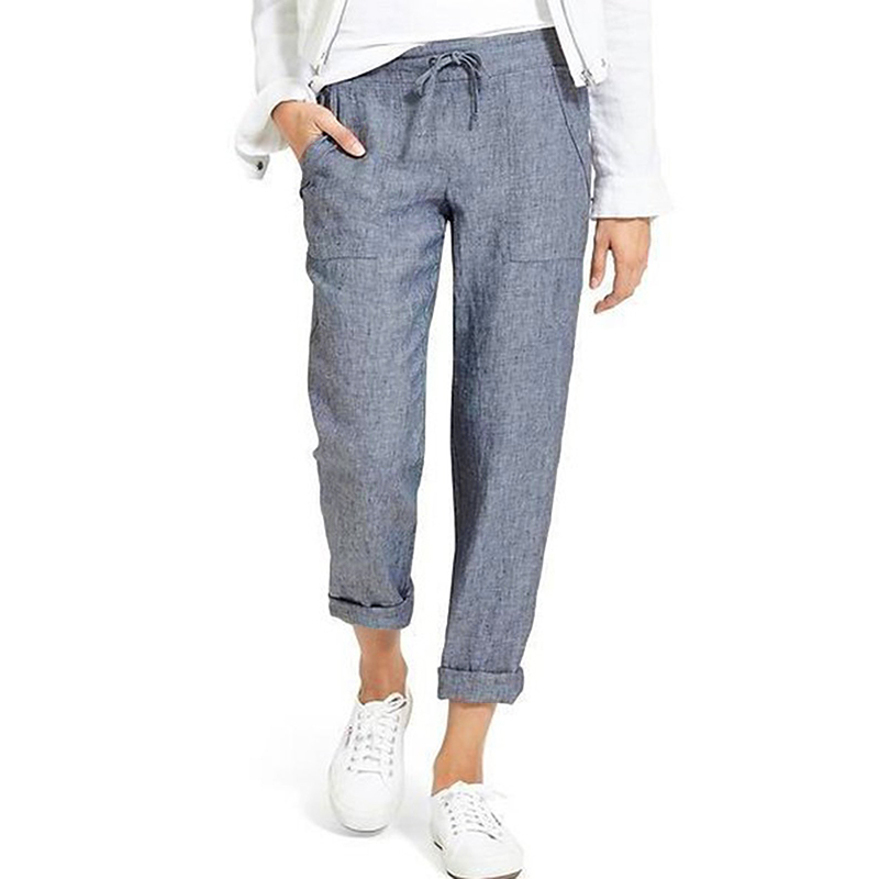 jean femme taille �lastiqu�e sans bouton