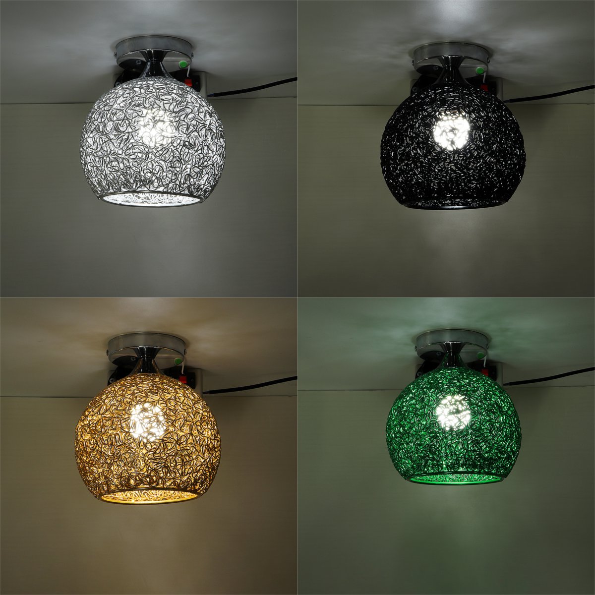 TEMPSA Plafonnier Chambre Moderne Couleur Minimaliste LED