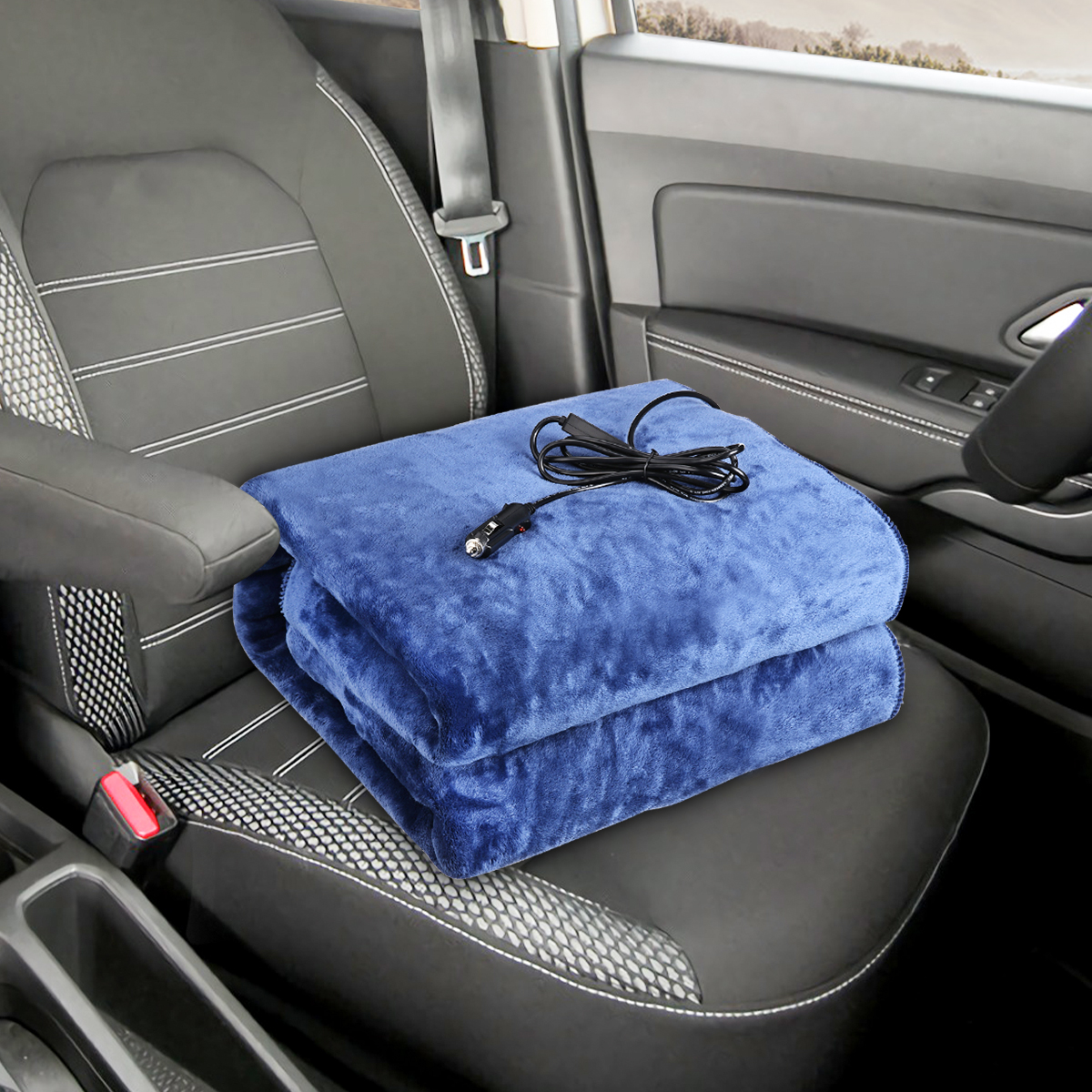 Car Heating Seat Cushion Car Electric Blankets 12v24v Universal