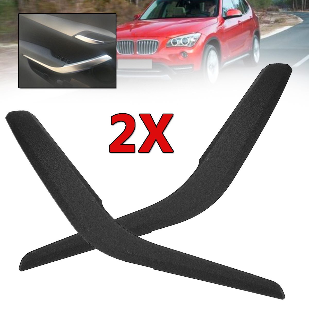 TEMPSA 2X Auto Poignée De Porte Intérieure Avant Arrière Gauche Droite Universel Pour BMW X1 E84 ...