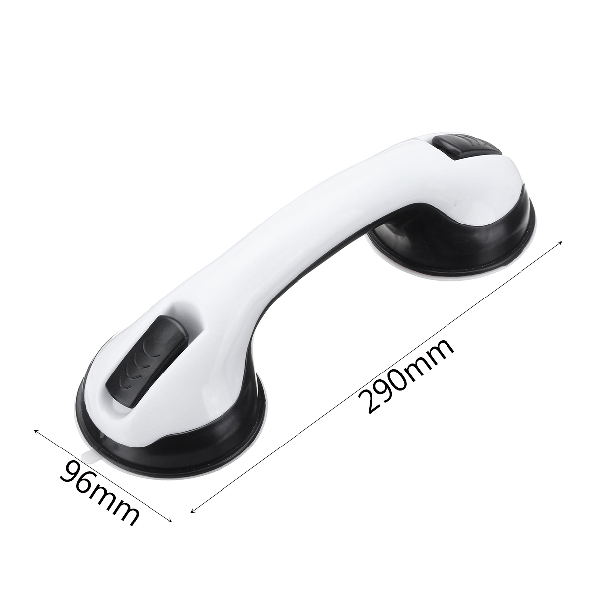 NEUFU 2PCS Poignée Sécurité Ventouse Baignoire SDB Antidérapant