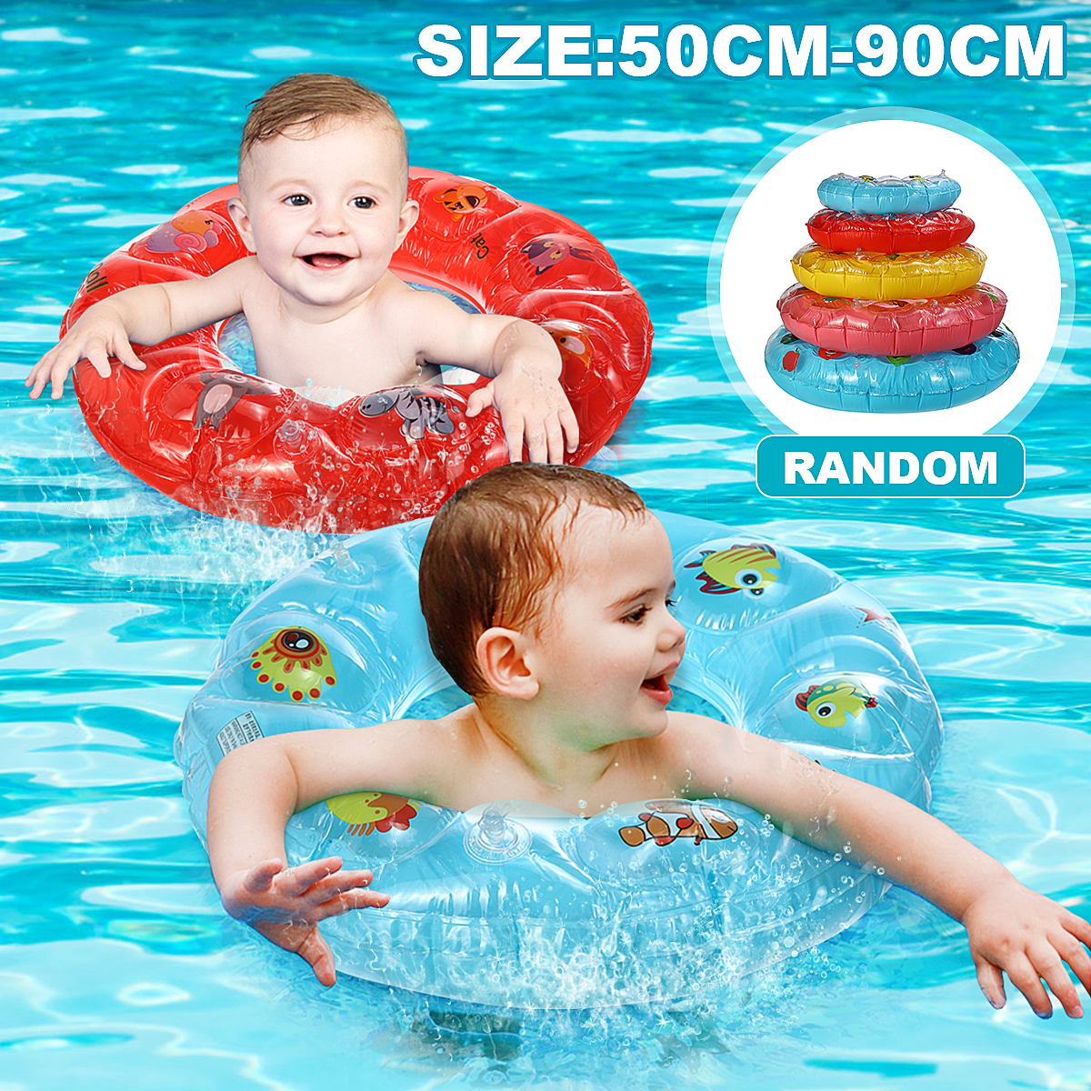 Anneau Natation Cou Bouee Pour Bebe Pvc Piscine Flottant Cercle Double Protection Dia Interieur 35cm Dia Exterieur 75cm Cdiscount Jeux Jouets
