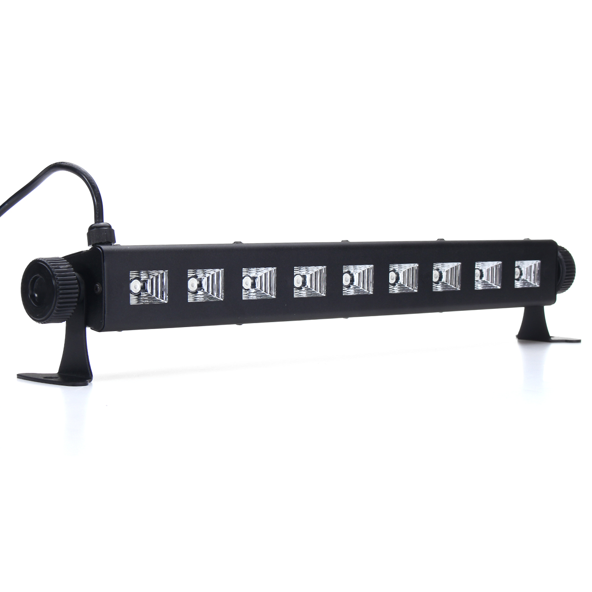 Barre LED UV Gohyo 27W | 9 LEDs, 395-400nm, Réglable 360° - Pour Soirées, Déco, Paint UV